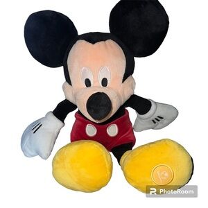 Disney Store Plush Doll Mickey Mouse Stuffed Animal Toy 18" Authentic
